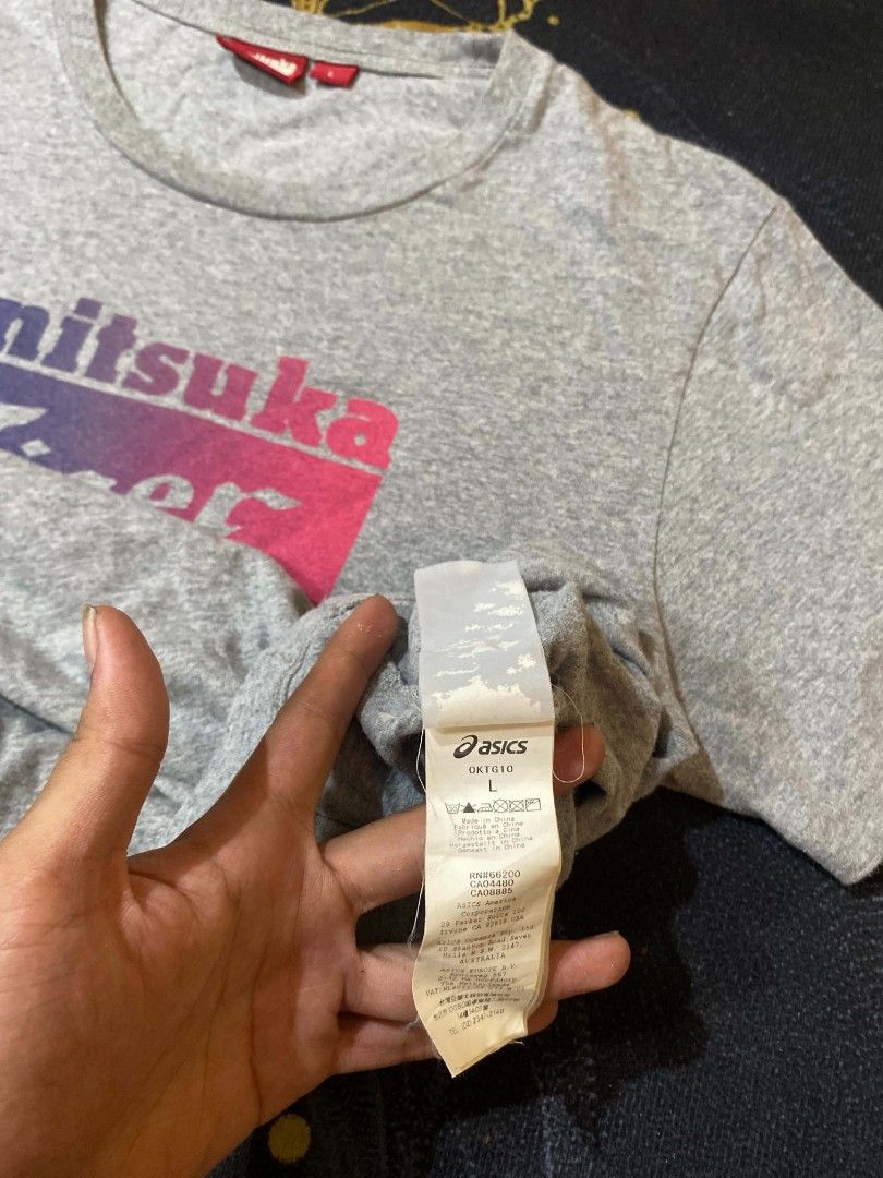 ONITSUKA TIGER SHIRT (Category: Tshirts & Polo Shirts ) located in Quezon City. Submitted by thrift.sta (Listing ID 1470373205, Image 3). Description: excellent no issue 27x21 499.