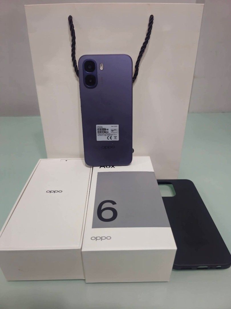 Oppo A6X (Category: OPPO) located in Cavite. Submitted by adsartes (Listing ID 1470441864, Image 2). Description: Mall Pullout Complete Package No Issue No Dents No Scratches.