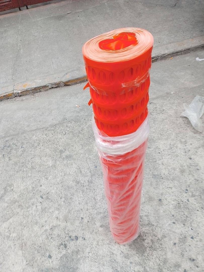 orange plastic fence Size: 1m x 50mtrs (Category: Everything Else Others) located in Manila. Submitted by 09171479278_elsie. (Listing ID 1470352533, Image 3). Description: orange plastic fence Size: 1m x 50mtrs.