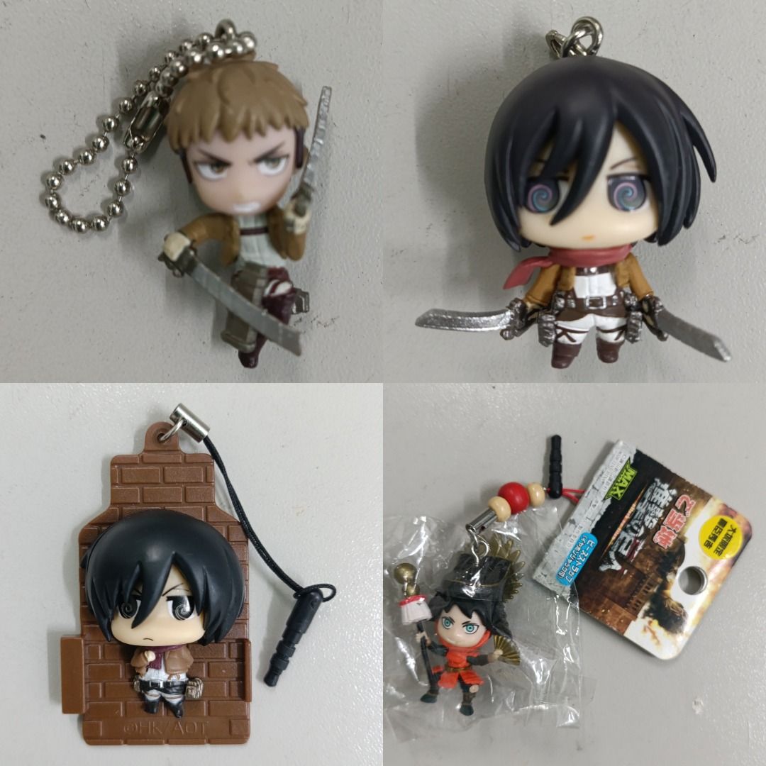 [ORIGINAL] AOT Keychain - Figure - Earphone Jack - Official Merchandise ...