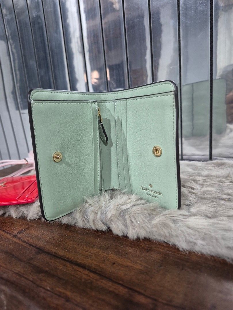 Original Kate Spade Bifold Wallet (Category: Wallets & Card holders) located in Cavite. Submitted by chaellebrandsluxe (Listing ID 1470405179, Image 3). Description: selling low, no inclusion what you see is what you get LP posted already.