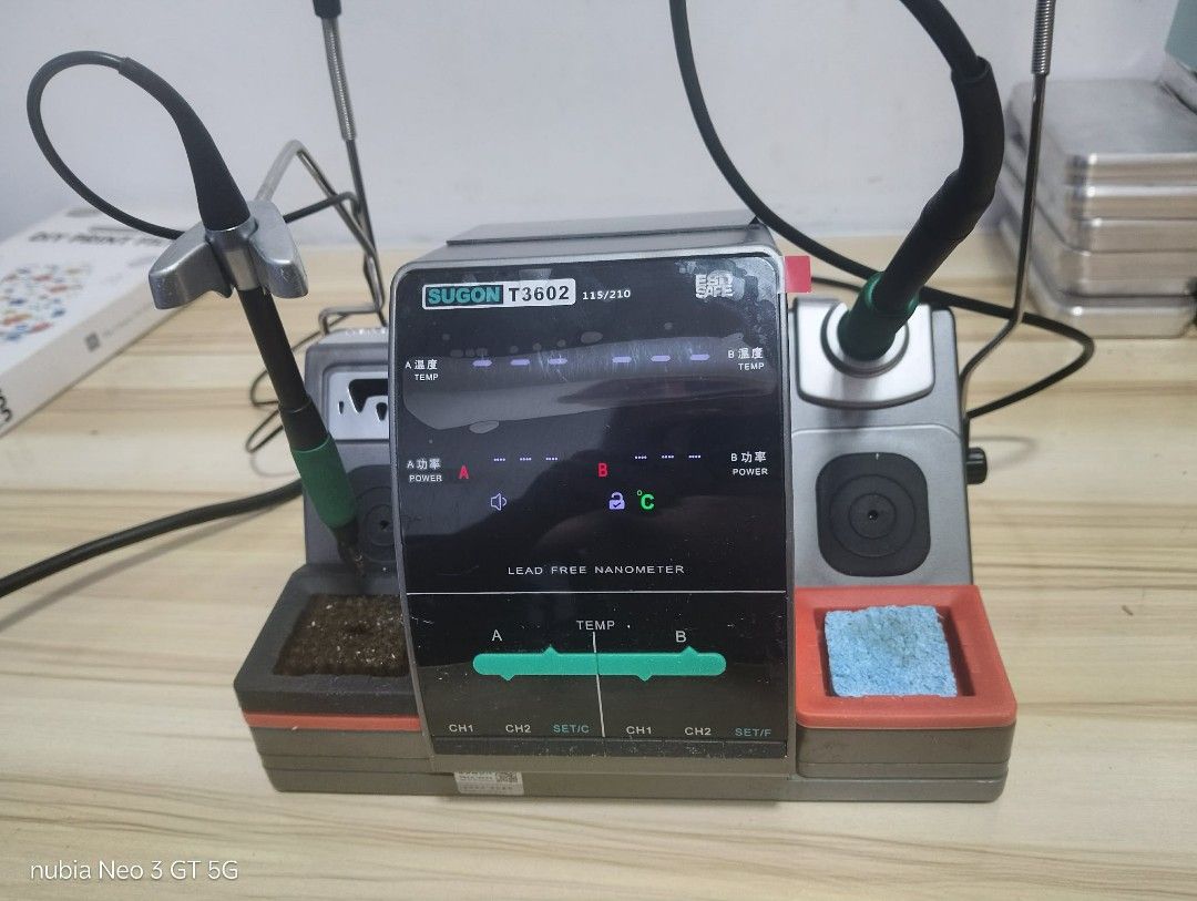 Original Soldering Machine Station Soldering Iron (Category: Office & Business Technology) located in Quezon City. Submitted by vamosycompra (Listing ID 1470364165, Image 1). Description: .