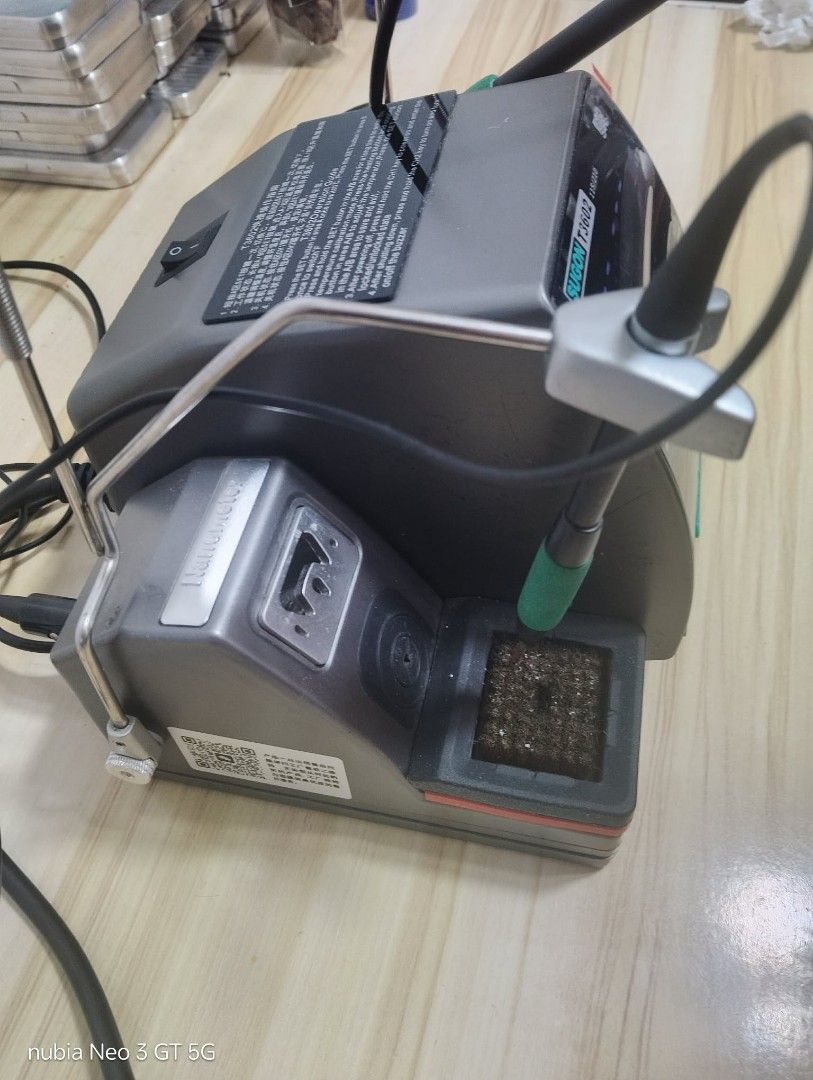 Original Soldering Machine Station Soldering Iron (Category: Office & Business Technology) located in Quezon City. Submitted by vamosycompra (Listing ID 1470364165, Image 3). Description: .