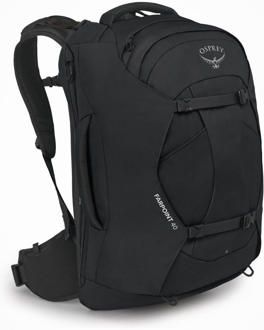 Osprey Farpoint 40 Travel Backpack (Category: Backpacks) located in Quezon City. Submitted by samdolor (Listing ID 1470404085, Image 3). Description: Brand: Osprey Farpoint 40 Travel Backpack Color: Dark Grey Condition: Used only once Rfs: Medyo malaki for me.