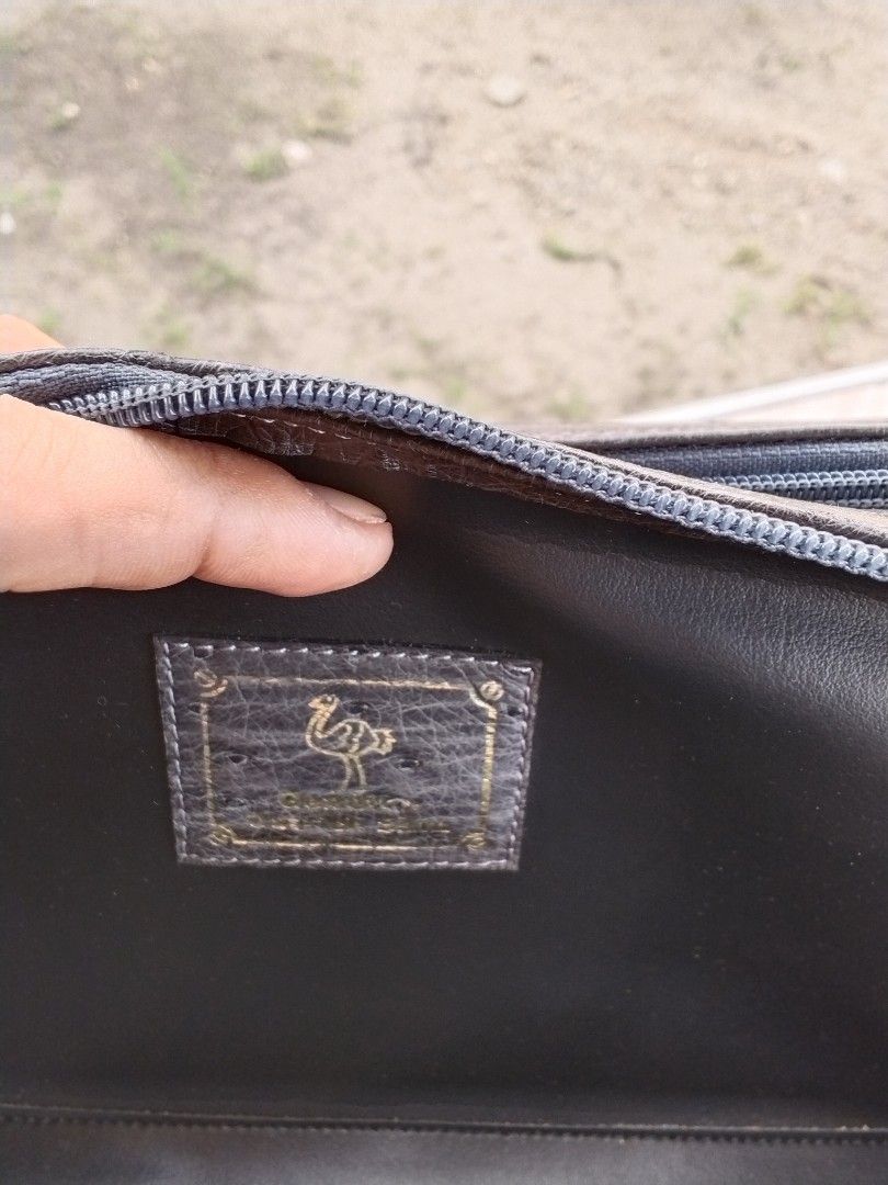 Ostrich genuine leather pouch (Category: Purses & Pouches) located in Lubao. Submitted by sofiangel (Listing ID 1470418059, Image 2). Description: .
