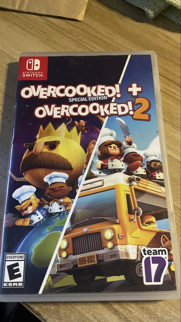 Overcooked! Special Edition + Overcooked! 2 Nintendo Switch (Category: Nintendo) located in Makati City. Submitted by zynobyte (Listing ID 1470367992, Image 1). Description: - Platform: Nintendo Switch (Physical Cartridge) - Includes: Overcooked! Special Edition and Overcooked! 2 bundle RFS: Finished with the game .