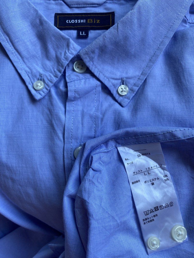 Oxford blue button down shirt (Category: Formal Shirts) located in Cebu City. Submitted by janb85 (Listing ID 1470557166, Image 3). Description: Size xl 50 cotton/50 polyester Comfortable wear Ideal for ph weather Classy beachy blue color .