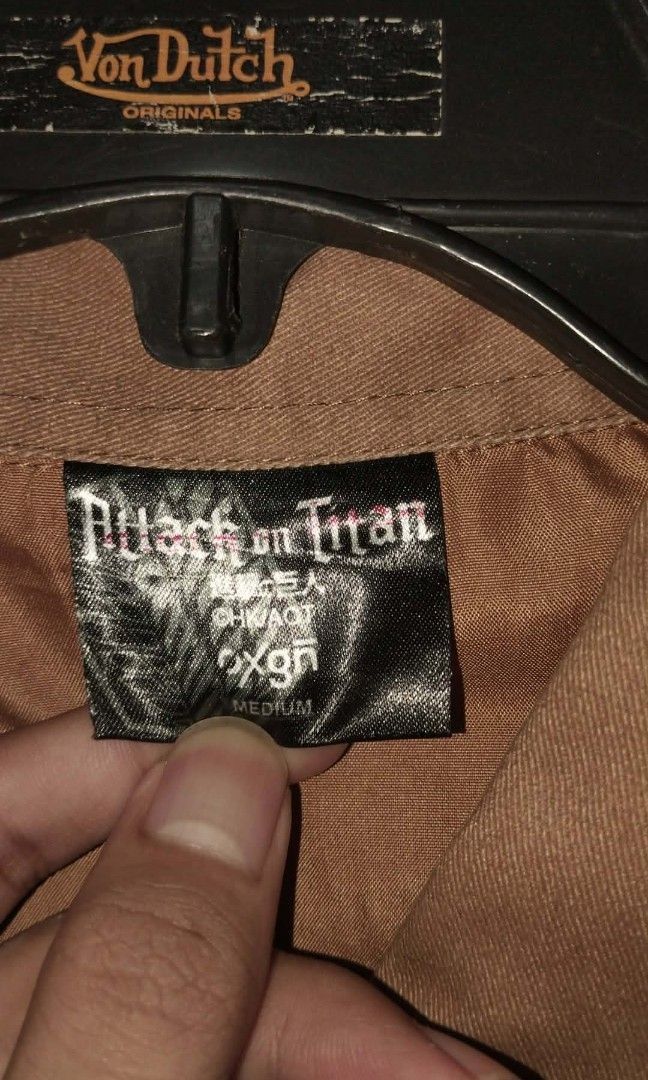 OXGN Attack on Titan - Survey Corps (Scout Regiment) (Category: Coats, Jackets and Outerwear) located in Manila. Submitted by young.aquilae (Listing ID 1470350813, Image 3). Description: Lightly Used OXGN x AOT - Survey Corps (Scout Regiment) No issue Fits Small - Large Unisex RFS: Decluttering .