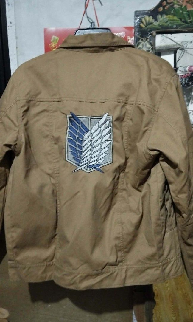 OXGN Attack on Titan - Survey Corps (Scout Regiment) (Category: Coats, Jackets and Outerwear) located in Manila. Submitted by young.aquilae (Listing ID 1470350813, Image 2). Description: Lightly Used OXGN x AOT - Survey Corps (Scout Regiment) No issue Fits Small - Large Unisex RFS: Decluttering .