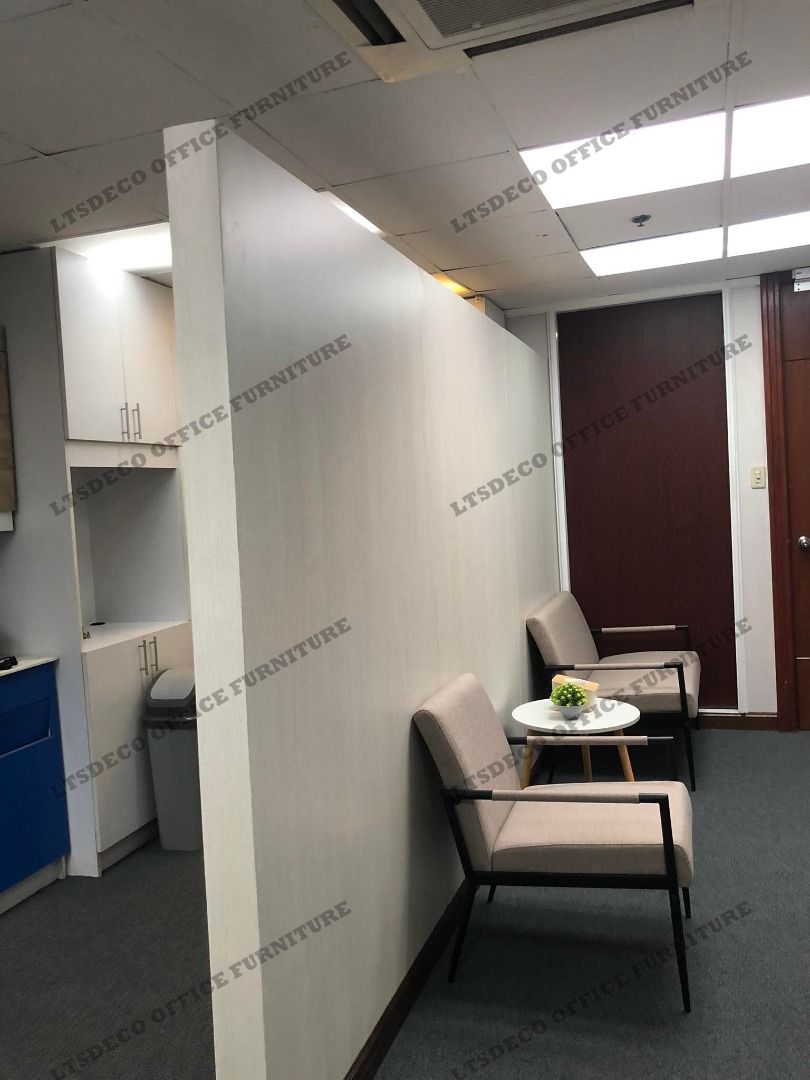 PANEL DIVIDER OFFICE PARTITION (Category: Everything Else Others) located in Quezon City. Submitted by meril.ltsdeco09 (Listing ID 1470391734, Image 1). Description: OUR PRODUCTS LINE & SERVICES Office Partitions & Workstations ☑Modular partitions ☑ BPO workstations ☑ cubicles ☑ floor-to-ceiling dividers ☑ toilet partitions ☑ operable walls & accordion doors Office Furniture ☑ Executive chair ☑ clerical chair ☑ mesh chair ☑ visitor chair ☑ gang &