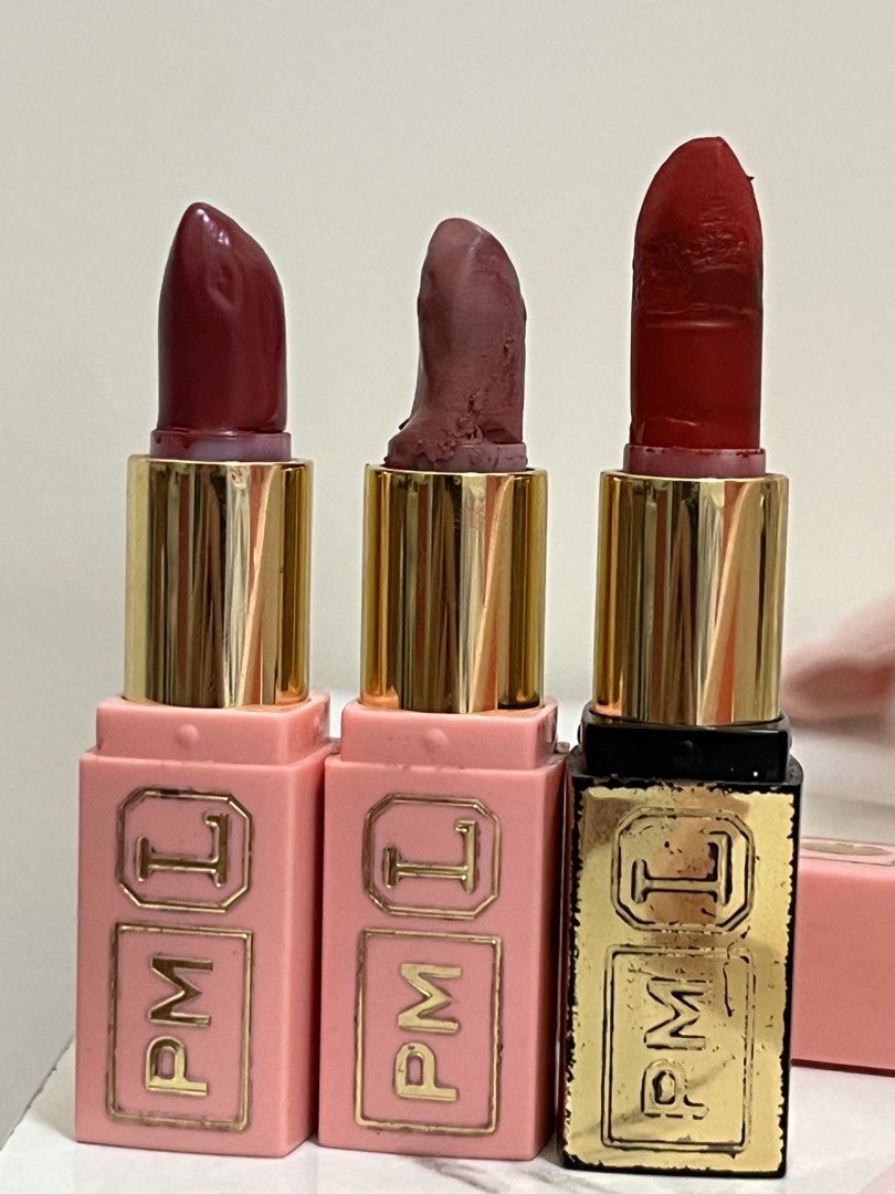 Pat McGrath Matte Trance Lipstick (Category: Makeup) located in Quezon City. Submitted by pinkvanilla.milkshake (Listing ID 1470540491, Image 1). Description: 20 each na lang Original Naka-ilang swatch lang, di bagay sa akin shades. Kaya lang napuputol kaya dinikit ko gamit lighter..