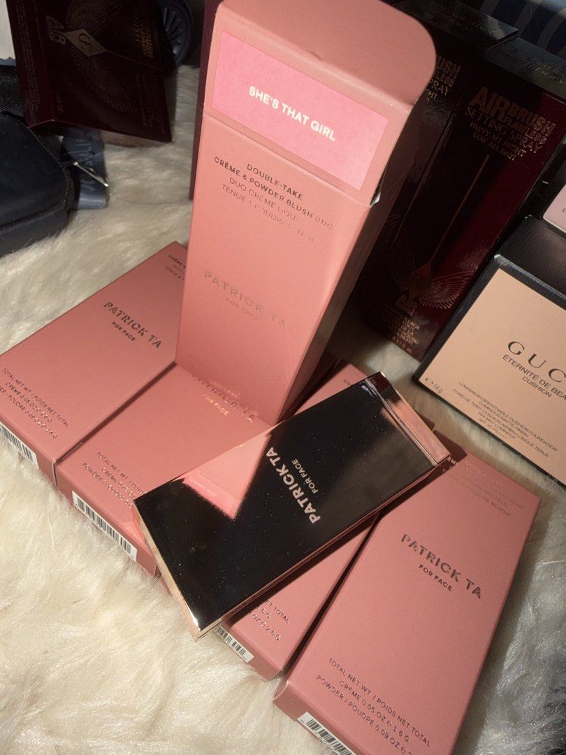 PATRICK TA Major Headlines Double-Take Creme & Powder Blush (Category: Makeup) located in Las Pinas. Submitted by mystic_tragicallychic (Listing ID 1470480524, Image 3). Description: PATRICK TA Major Headlines Double-Take Creme & Powder Blush Shade: She’s That Girl SRP: 2,800 Sale: 2,000.