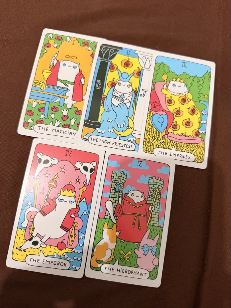 PAWS TAROT (Category: Trading Cards Accessories) located in Taguig. Submitted by finds.market88 (Listing ID 1470363513, Image 3). Description: PAWS TAROT 78 CARDS BNEW ON HAND 📸ACTUAL ITEM PISTED.