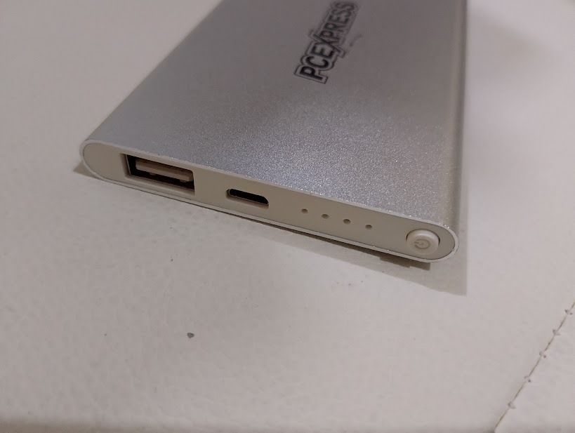 Pc express 5000mAh Power Bank (Category: Batteries & Power Banks) located in Quezon City. Submitted by susmaryosep1 (Listing ID 1470409257, Image 1). Description: Pc express 5000mAh Power Bank - Silver color - Universal use with USB and Micro USB ports - Input: 5V-1000mAh - Output: 5V-1000mAh - Built-in indicator lights - Power button for easy control 400 .