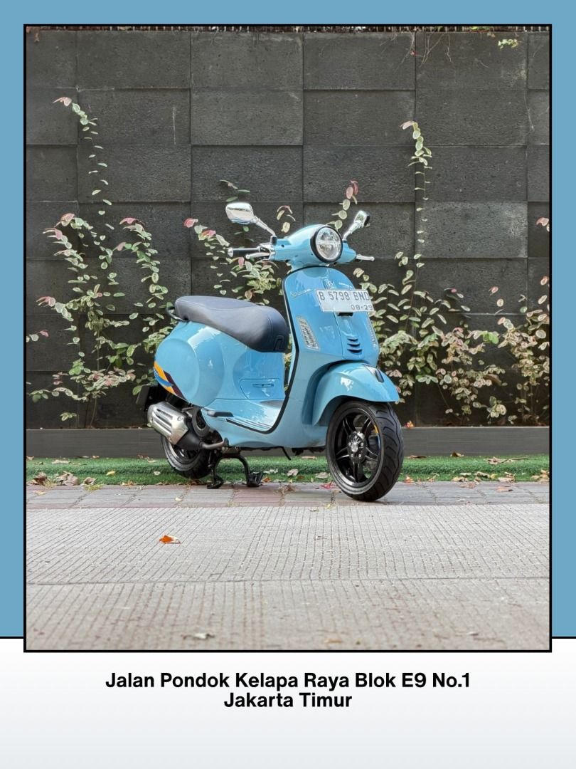 PIAGGIO VESPA PRIMAVERA S150 ABS NEW MODEL TAHUN 2024 WARNA BLUE CAPRI ...