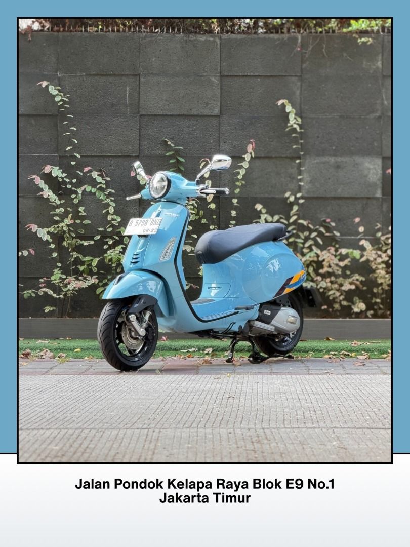 PIAGGIO VESPA PRIMAVERA S150 ABS NEW MODEL TAHUN 2024 WARNA BLUE CAPRI ...