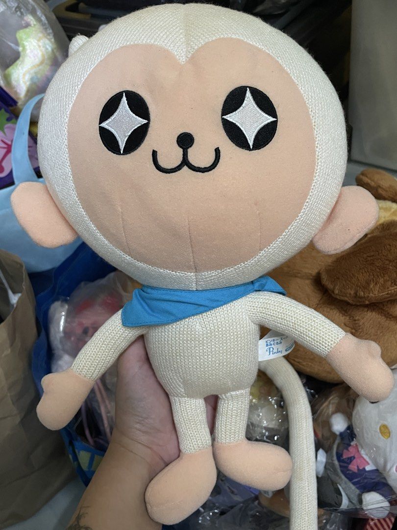 Pinky White Monkey Plushie (Category: Plushies & Soft Toys) located in Quezon City. Submitted by gems4sale (Listing ID 1470463984, Image 1). Description: .