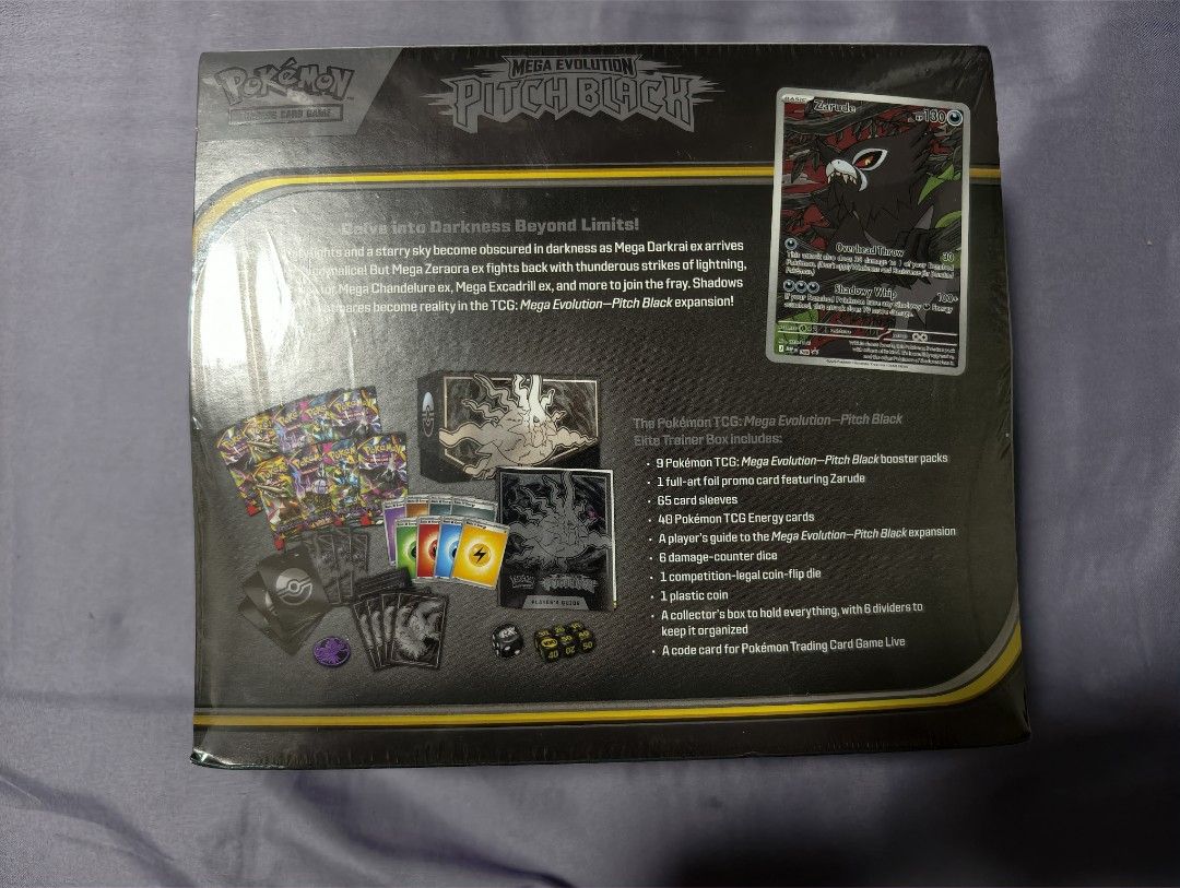 Pitch Black Elite Trainer Box (ETB) English, Toys & Collectibles ...