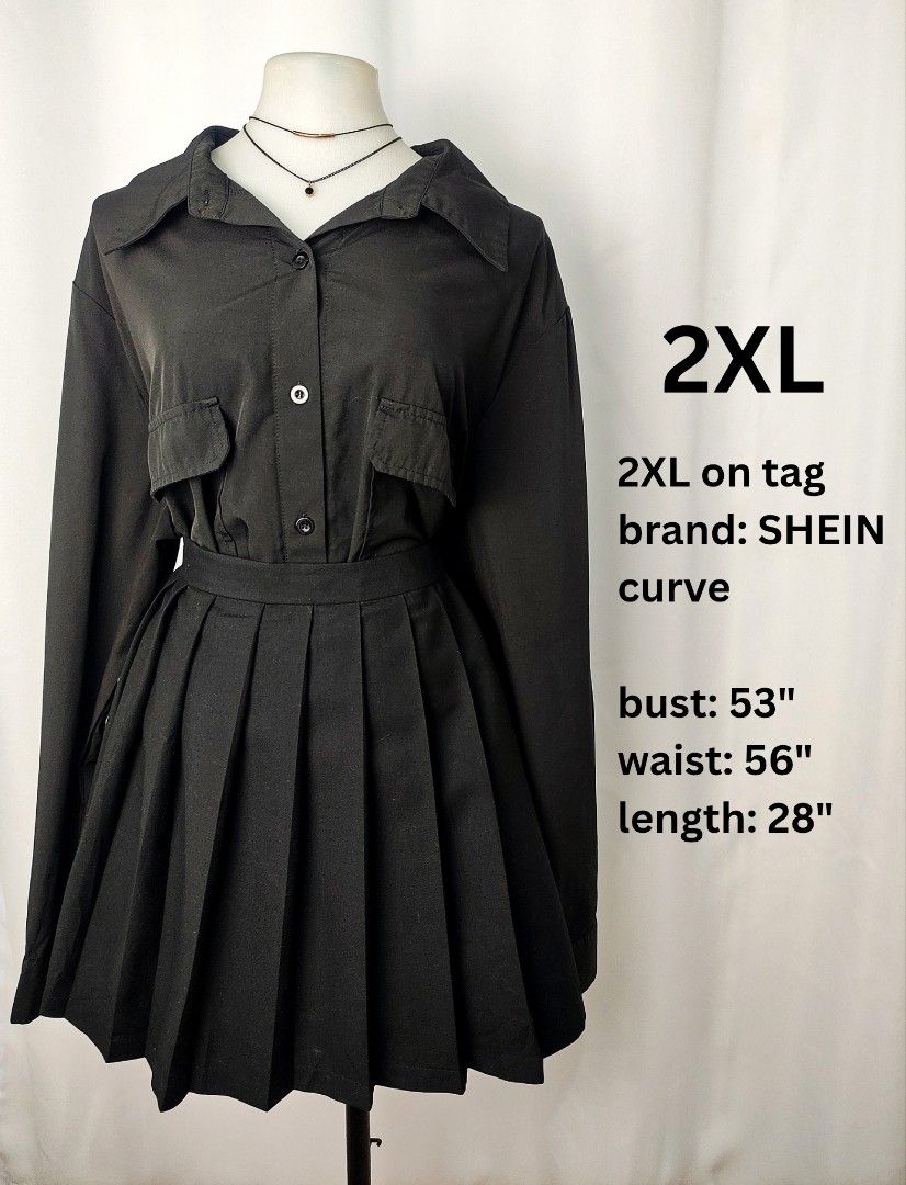 Plus Size Black Button Down Longsleeve Polo Blouse Top (Category: Longsleeves) located in Caloocan City. Submitted by happystar.e0dc1b (Listing ID 1470484495, Image 1). Description: ⚠️PLEASE CLICK THE IMAGE TO SEE THE SIZE⚠️ FB PAGE: IPPEUNI AGASSI Location: Caloocan City ❌ No haggling ❌ No when worn ❌ No "more pics" ❌ No flaws, unless stated ❌ Request for specific measurements of neck, arm, shoulder etc will not be entertained.