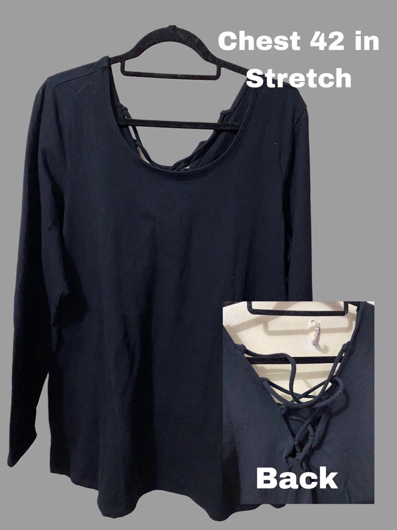 PLUS SIZE BLACK LONGSLEEVES 1XL (Category: Longsleeves) located in Caloocan City. Submitted by kayekimnew (Listing ID 1470534155, Image 1). Description: It’s declutter time! ✨TRUE PLUS SIZE✨ 📌 Size are approx 📌 Shipping via J&T only 📌 Payment via Maribank Comment or Message ✨MINE✨ Other details in the photo WHAT YOU SEE IS WHAT YOU GET NO LOWBALLING IF YOU’RE A SENSITIVE BUYER PLEASE DO NOT PUSHTHROUGH PRICE DOES NOT INCLUDE SHIPPING FEE YET P