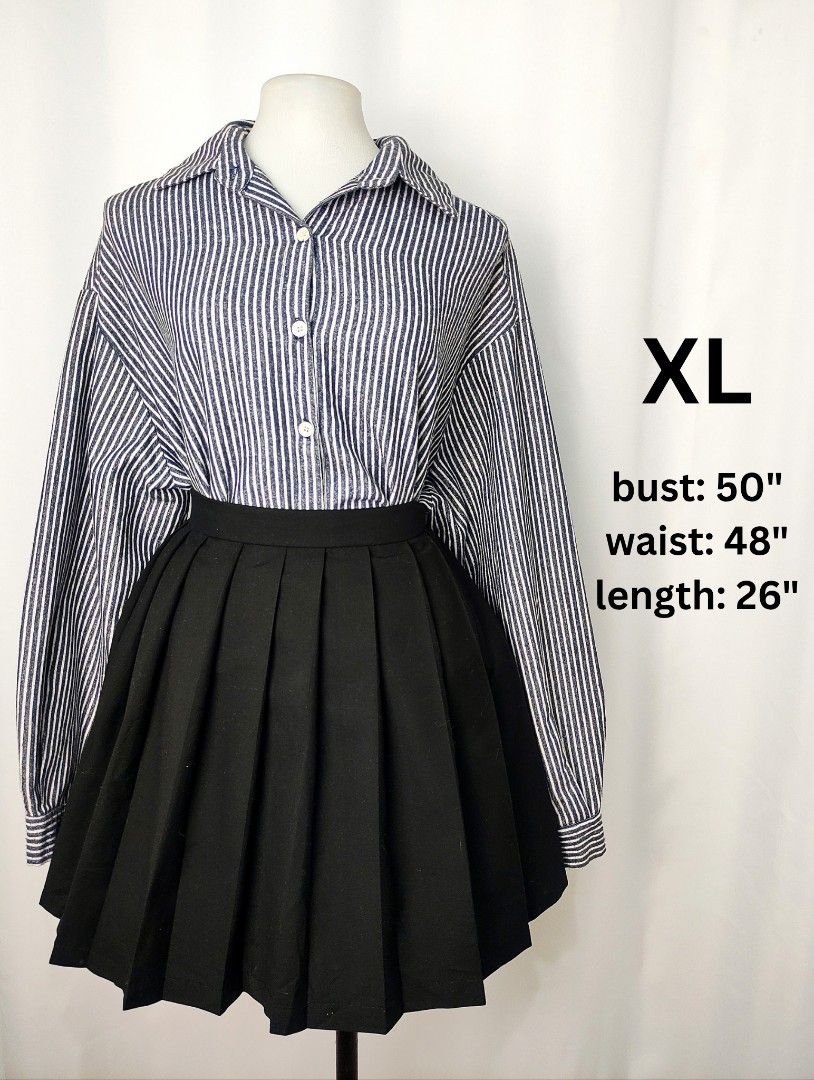 Plus Size Blue Stripes Button Down Longsleeve Polo Blouse Top (Category: Longsleeves) located in Caloocan City. Submitted by happystar.e0dc1b (Listing ID 1470484686, Image 1). Description: ⚠️PLEASE CLICK THE IMAGE TO SEE THE SIZE⚠️ FB PAGE: IPPEUNI AGASSI Location: Caloocan City ❌ No haggling ❌ No when worn ❌ No "more pics" ❌ No flaws, unless stated ❌ Request for specific measurements of neck, arm, shoulder etc will not be entertained.