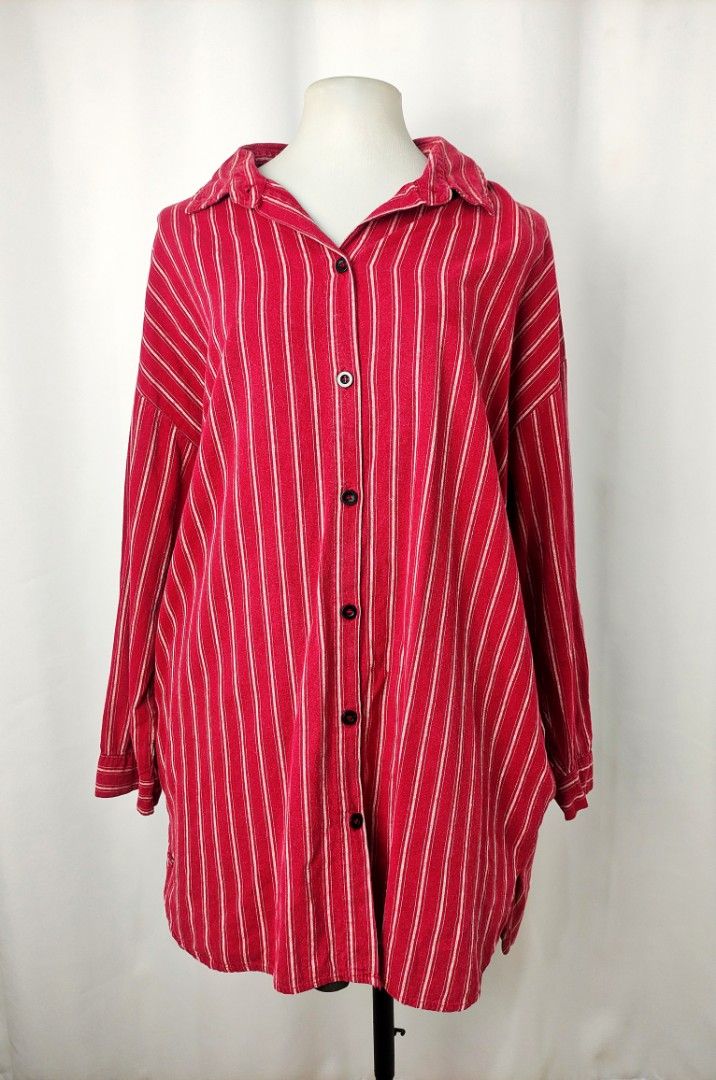 Plus Size Red Stripes Polo Dress (Category: Dresses) located in Caloocan City. Submitted by happystar.e0dc1b (Listing ID 1470483986, Image 3). Description: ⚠️PLEASE CLICK THE IMAGE TO SEE THE SIZE⚠️ FB PAGE: IPPEUNI AGASSI Location: Caloocan City ❌ No haggling ❌ No when worn ❌ No "more pics" ❌ No flaws, unless stated ❌ Request for specific measurements of neck, arm, shoulder etc will not be entertained.