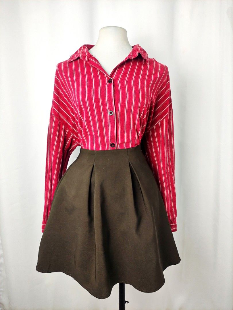 Plus Size Red Stripes Polo Dress (Category: Dresses) located in Caloocan City. Submitted by happystar.e0dc1b (Listing ID 1470483986, Image 2). Description: ⚠️PLEASE CLICK THE IMAGE TO SEE THE SIZE⚠️ FB PAGE: IPPEUNI AGASSI Location: Caloocan City ❌ No haggling ❌ No when worn ❌ No "more pics" ❌ No flaws, unless stated ❌ Request for specific measurements of neck, arm, shoulder etc will not be entertained.