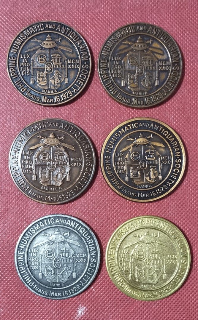 PNAS Medals (Category: Vintage Collectibles) located in Manila. Submitted by wildcrystal.3b537c (Listing ID 1470545516, Image 2). Description: Unc cond Scarce.