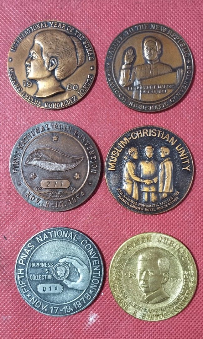 PNAS Medals (Category: Vintage Collectibles) located in Manila. Submitted by wildcrystal.3b537c (Listing ID 1470545516, Image 1). Description: Unc cond Scarce.