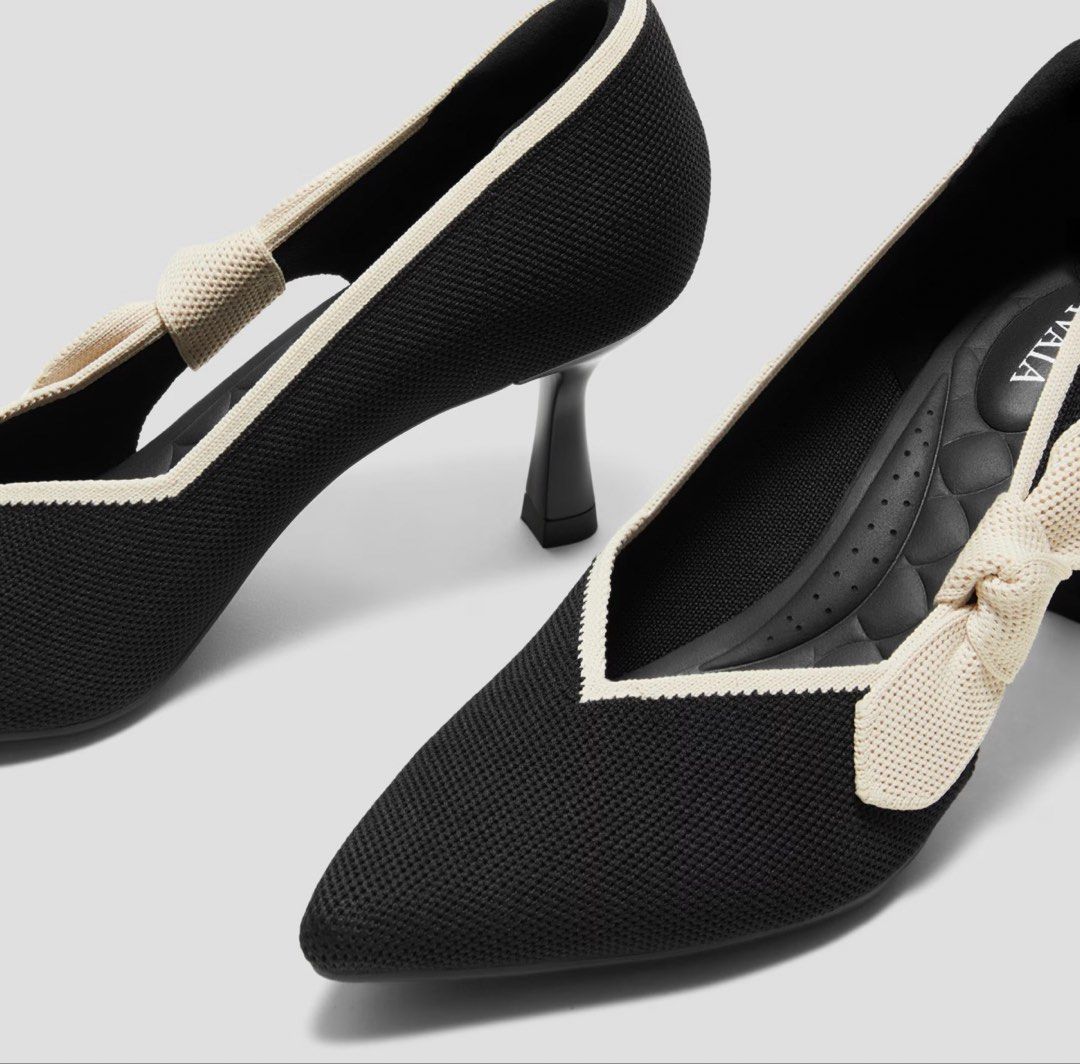 Pointed-Toe Bow Stilettos (Ashley) Size: EU43 (Category: Heels) located in Quezon City. Submitted by rachellim20244 (Listing ID 1470359318, Image 2). Description: RFS: too big for me.