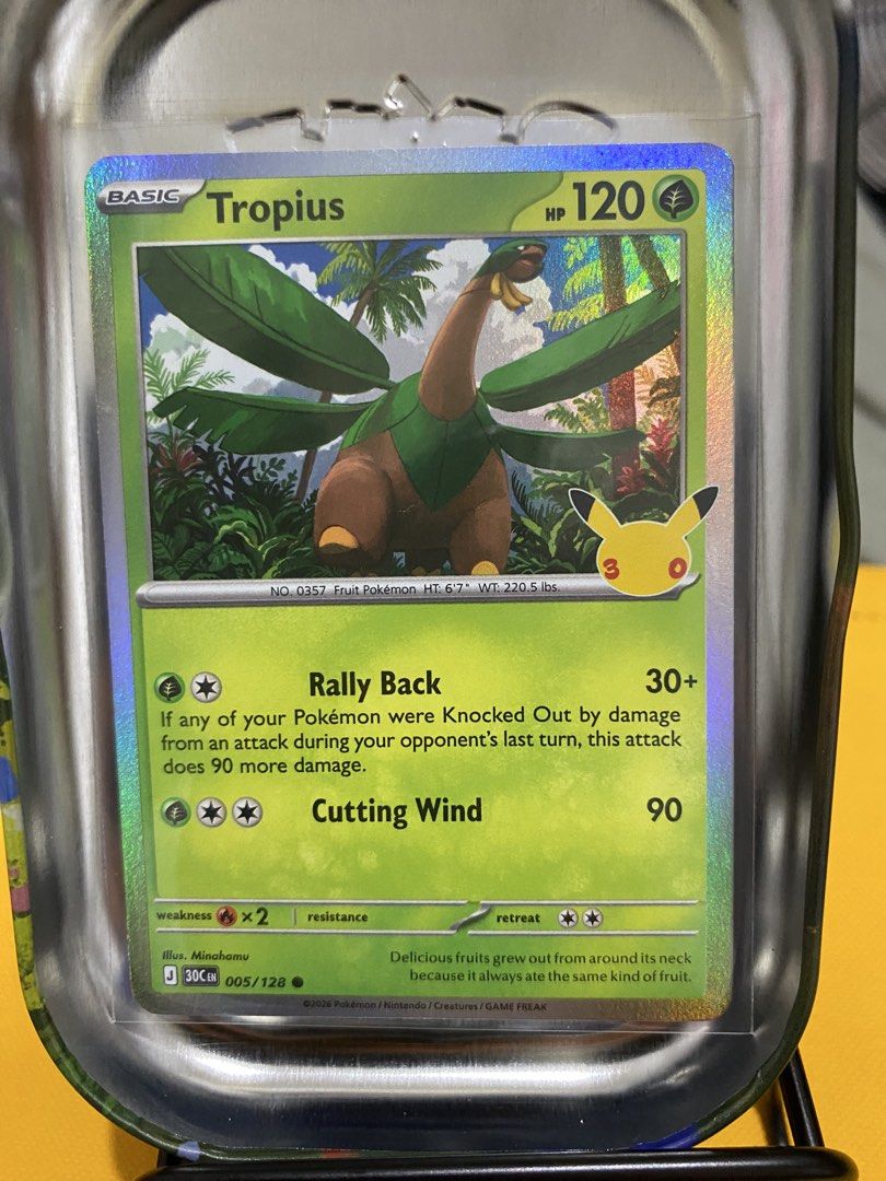 Pokemon 30th Anniversary Grass Common Cards (Category: Raw Singles) located in Manila. Submitted by map.b. (Listing ID 1470473912, Image 2). Description: Exeggcute - 10 php | 2 pcs available Tropius- 7 php | 2 pcs available Vivilion- 15 php | 1 pc available .