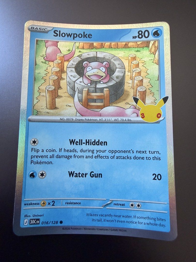 Pokemon Card: Holo Rare [30th Celebration] Part 2, Toys & Collectibles ...
