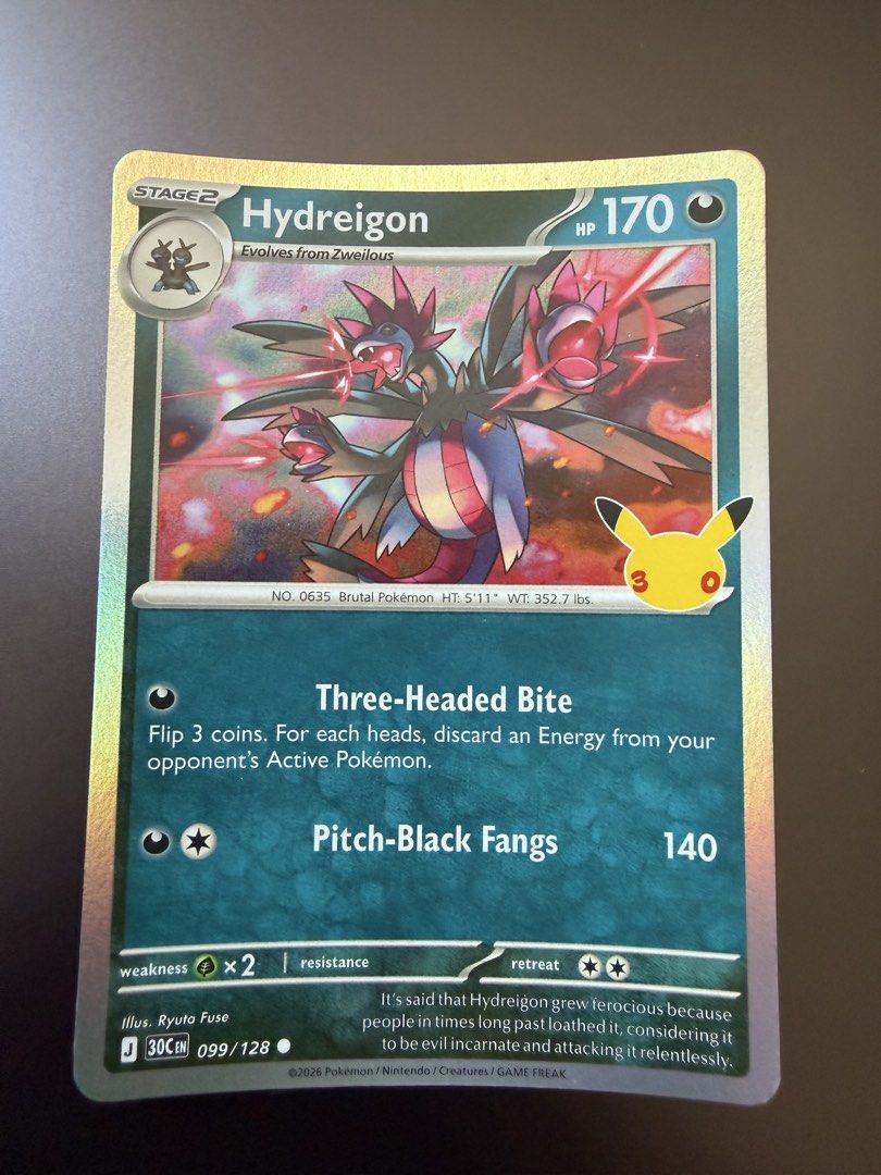 Pokemon Card: Holo Rare [30th Celebration] Part 3, Toys & Collectibles ...
