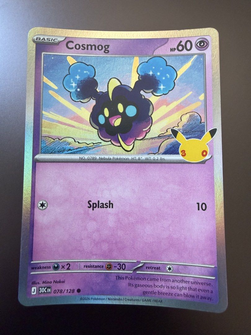 Pokemon Card: Holo Rare [30th Celebration] Part 4, Toys & Collectibles ...