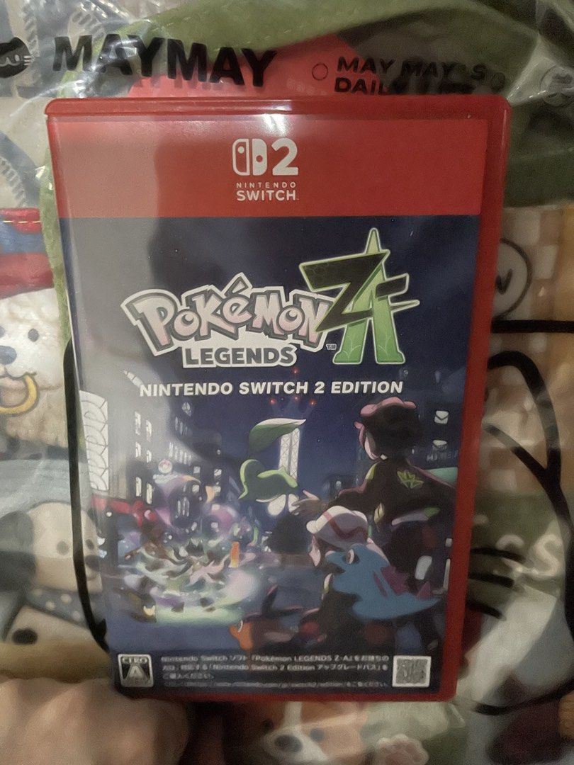 Pokémon Legends Z-A Nintendo Switch 2 Edition (Category: Nintendo) located in Marikina City. Submitted by yanna.2009 (Listing ID 1470422441, Image 1). Description: - Title: Pokémon Legends Z-A - Platform: Nintendo Switch 2 (Physical Game Cartridge) - Packaging: Official red case with urban setting and starter Pokémon cover art - Features: Standard retail release, ready to play out of the box .