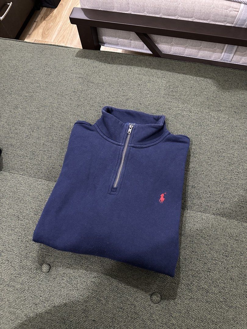 Polo Ralph Lauren Quarter Zip (Category: Coats, Jackets and Outerwear) located in San Fernando. Submitted by bacondeals (Listing ID 1470541495, Image 1). Description: Used POLO Ralph Lauren Quarter Zip Navy Blue Size XL 1000 only!.