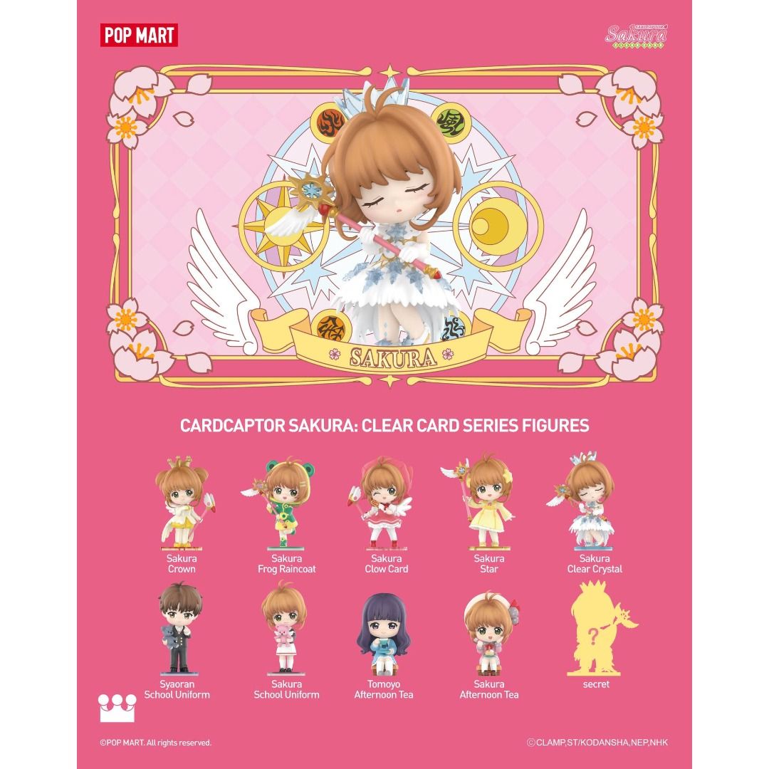 [Pop Mart] Cardcaptor Sakura: Clear Card Series, Toys & Collectibles ...