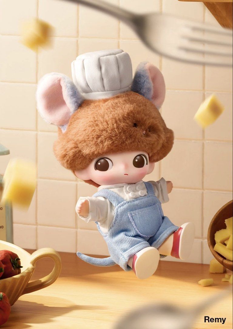 POPMART DIMOO WORLD X PIXAR (Category: Designer & Blind Box Toys) located in Santa Rosa. Submitted by yunisuu (Listing ID 1470543441, Image 2). Description: Popmart Dimoo World x Pixar - Remy ♡ price: ₱900 ♡ mop: gcash, maribank, bank transfer ♡ mod: Ibc, flash, & sdd ♡ location: laguna & manila ♡ opened at the bottom & unsealed foil.