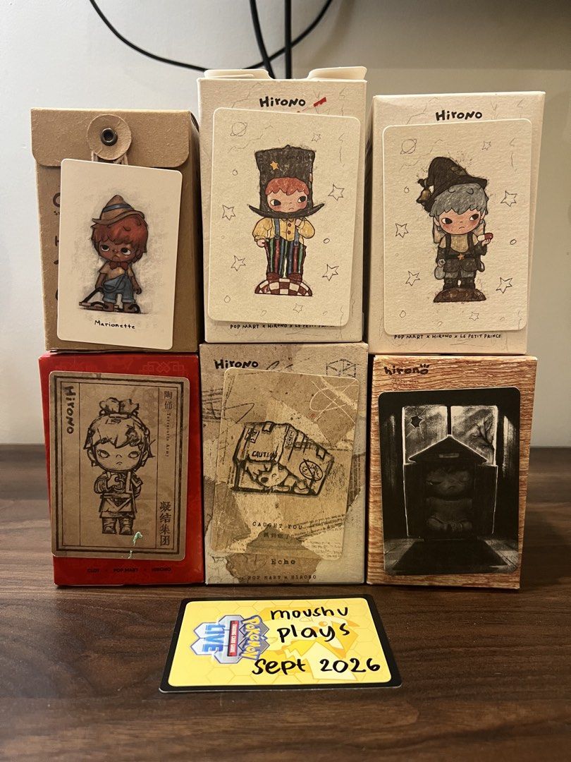 Pop Mart Hirono (Category: Designer & Blind Box Toys) located in Angono. Submitted by alolan_moushu (Listing ID 1470520410, Image 1). Description: Brand new, sealed foil, opened bottom box only .