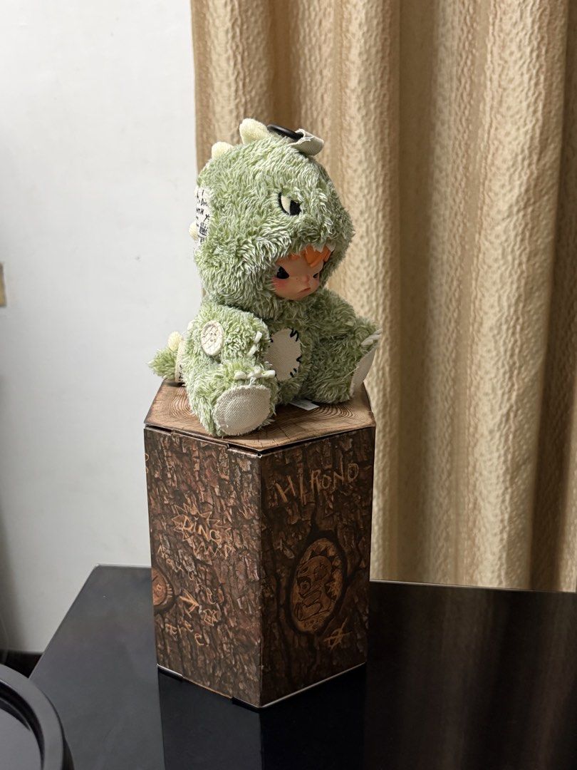 Pop Mart Hirono Dino Plush Doll (Category: Plushies & Soft Toys) located in Caloocan City. Submitted by poseidyyy (Listing ID 1470460135, Image 3). Description: 🦖 Hirono Dino Plush — For Sale! ✨ Unsealed but in good-as-new condition! Perfect for Hirono collectors or anyone looking to add this adorable plushie to their collection. 🧸 📌 Condition: Unsealed, good as new 💸 MOP: Bank transfer 📦 Delivery: Lalamove or J&T Express 📸 Want a closer lo