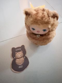 Pop Mart Pucky Roly-Poly Kitty - Pink, Toys & Collectibles, Toys ...