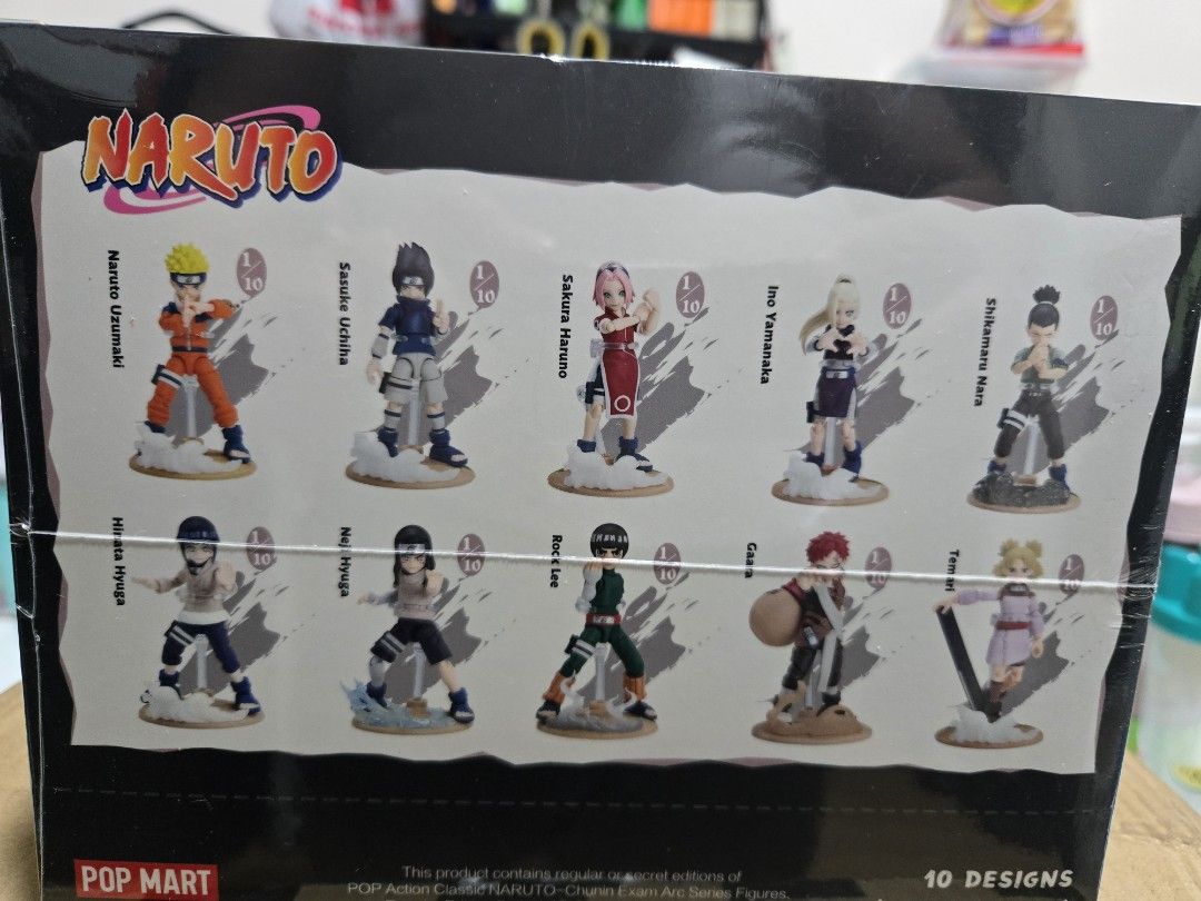 Pop Mart x Naruto (Category: Designer & Blind Box Toys) located in Manila. Submitted by mrniceonee (Listing ID 1470351994, Image 2). Description: Pop Mart x Naruto Chunin 900 ea take all Ino x 2 900 Sasuke 1200 Sakura 1200 Hinata 1000 Temari 900 Pop Mart x Genshin 500 ea take all Nilou 600 Tighnari 600 Mualani 600 Cittali 600 .