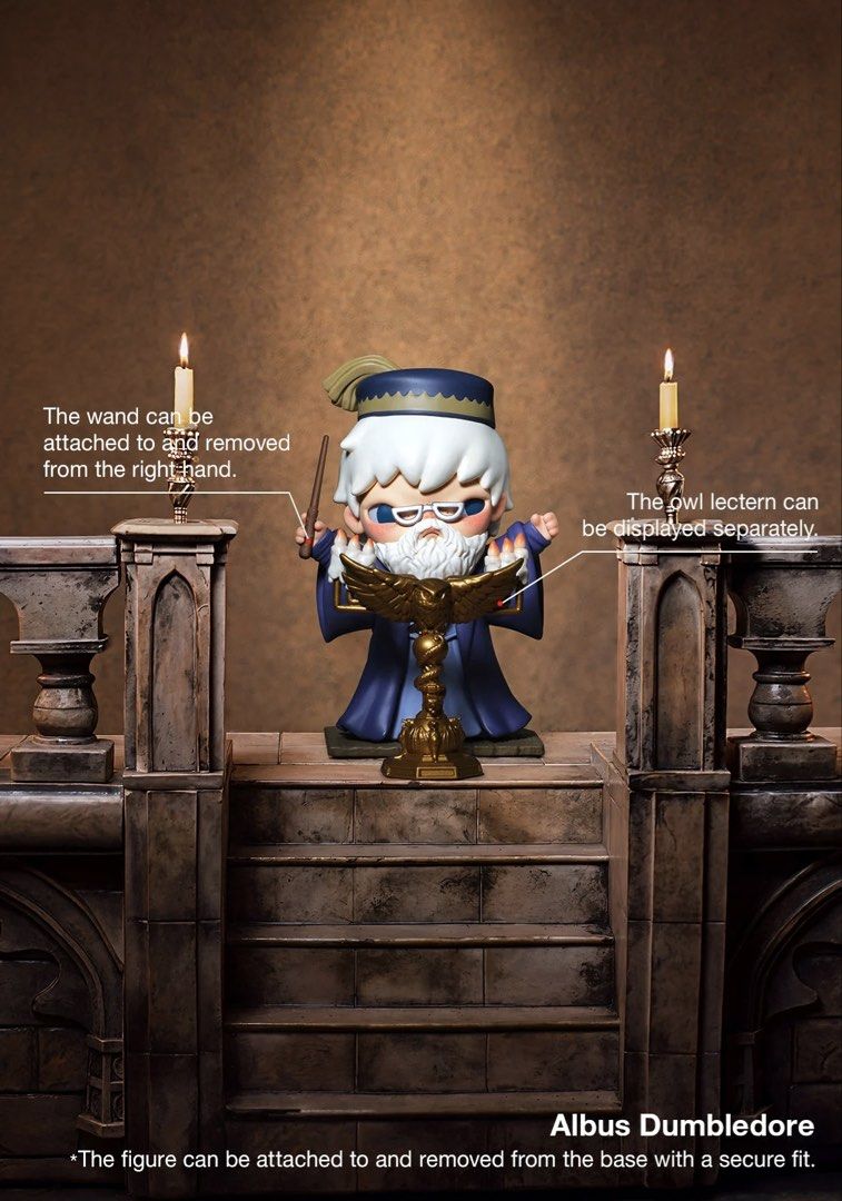 Popmart Hirono x Harry Potter (Category: Designer & Blind Box Toys) located in Santa Rosa. Submitted by yunisuu (Listing ID 1470543834, Image 2). Description: Popmart Hirono x Harry Potter Series - Albus Dumbledore ♡ price: ₱500 ♡ mop: gcash, maribank, bank transfer ♡ mod: Ibc, flash, & sdd ☆ location: laguna ☆ complete inclusion; sealed box & foil ☆ can trade to Draco Malfoy.