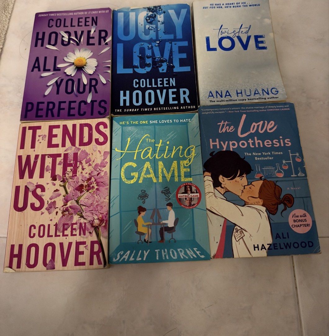 Popular Romance and Fiction Paperbacks Colleen Hoover Ali Hazelwood ...