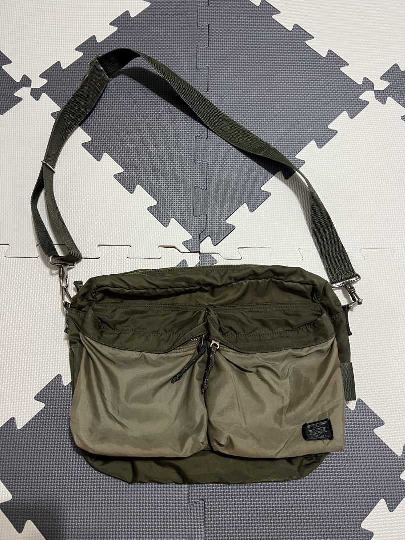 Porter Yoshida Force Shoulder/Sling Bag (Category: Sling Bags) located in Antipolo. Submitted by its.okay.to.thrift (Listing ID 1470494071, Image 2). Description: Conditions: Great condition. Scratches, fades, oxidation of hardware. Zipper puller 3 of 4 Manage expectations! MOP: GCash / BPI SHIPPING: Lalamove / J&T ✅ Manage your expectations as these are second hand items. ✅ Actual color may vary due to a lot of factors. ✅ We recommend washing be