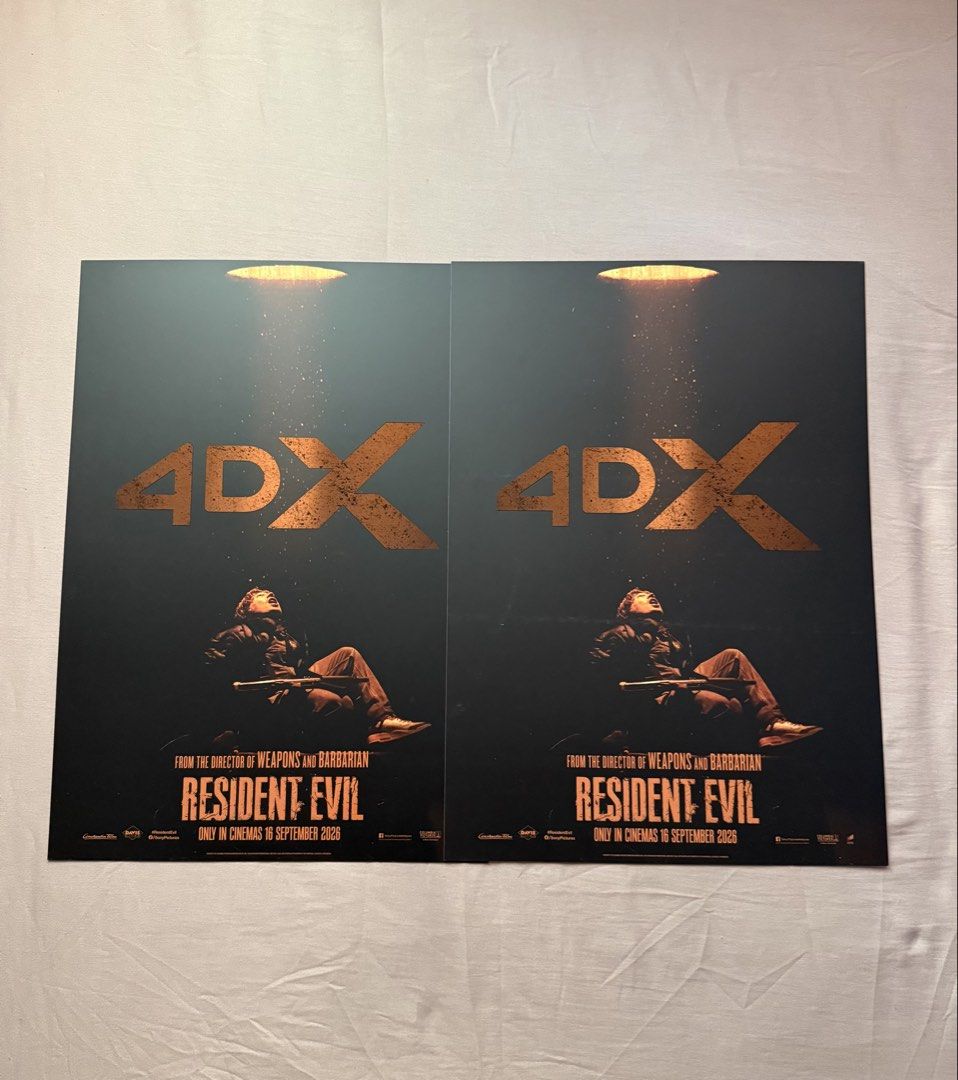 Poster movie, Announcements on Carousell