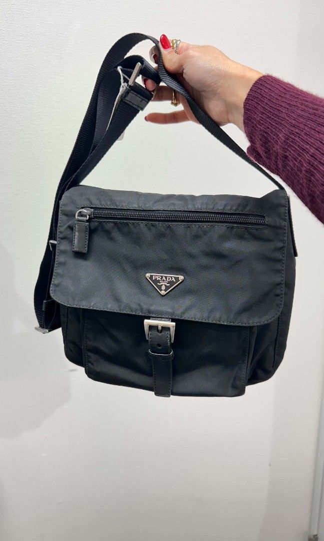Prada Nylon Crossbody (Category: Luxury Bags & Wallets) located in Passi. Submitted by janbelisario (Listing ID 1470452615, Image 1). Description: Slightly used condition GUARANTEED ORIGINAL detailed photos to follow yy.