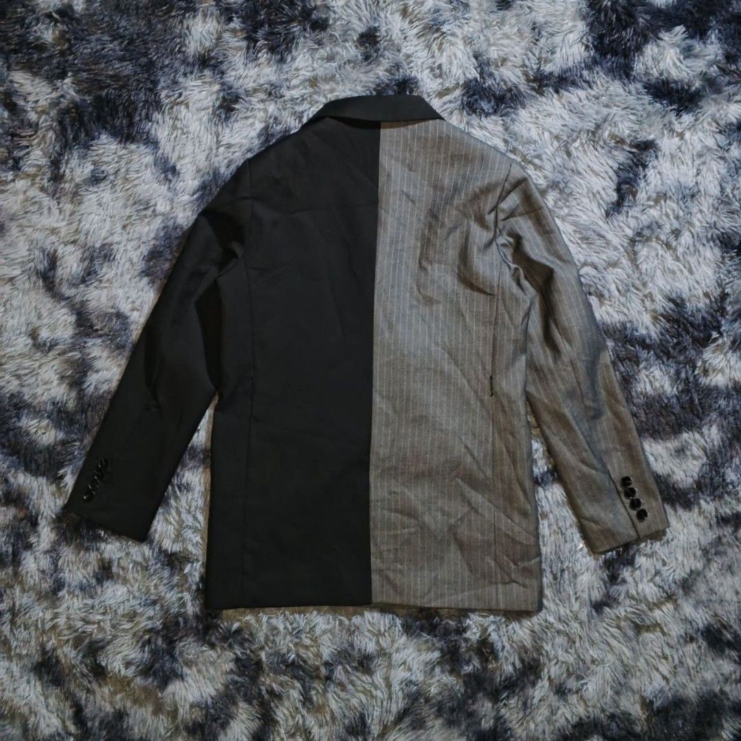 Prada Two-Tone Coat (Category: Luxury Apparel) located in Dagupan City. Submitted by finestthriftstuffph (Listing ID 1470521107, Image 2). Description: In Pristine Condition Very Presentable Size: M Actual Measurement (Measured by INCHES) Width: 21.5 Length: 30 Shoulder: 18 Sleeve: 25 Condition: As New Color Rate: 10/10 Issue: None "Colors may vary due to lightning" "Swipe each photo to see more details".