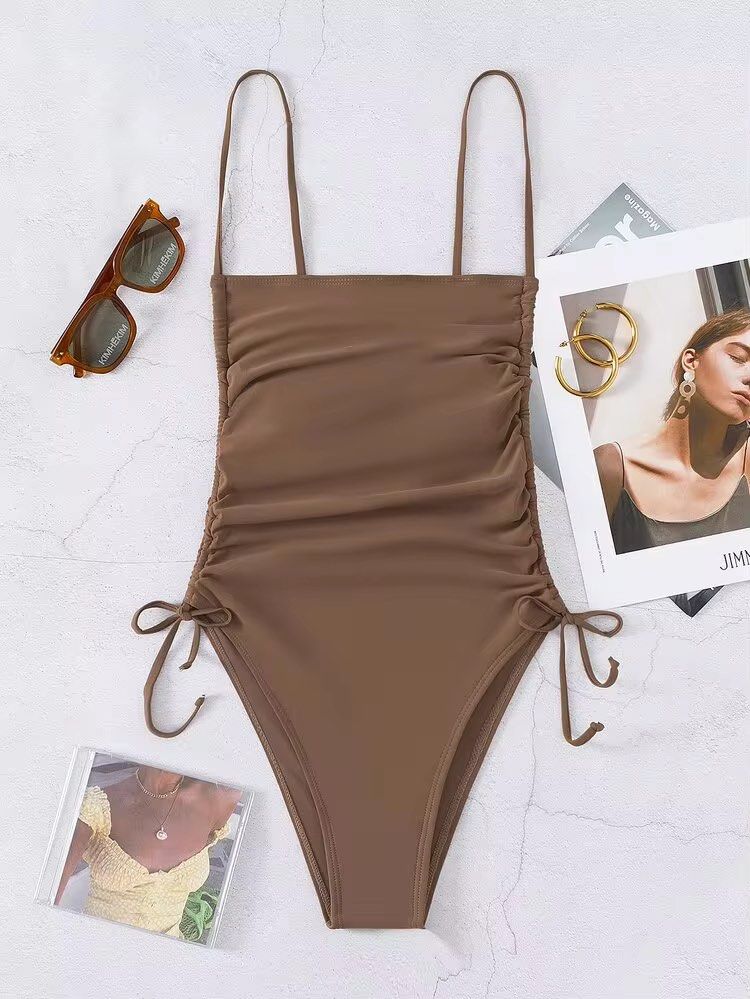 Pre-loved One-Piece Hi-cut Swimsuit (Category: Bikinis & Swimsuits) located in Las Pinas. Submitted by kathybianca (Listing ID 1470471731, Image 2). Description: ‼️ the swimsuit is washed thoroughly, but I highly encouraged to wash again before use. - used once - with padding and pad slot RFS: -Decluttering .