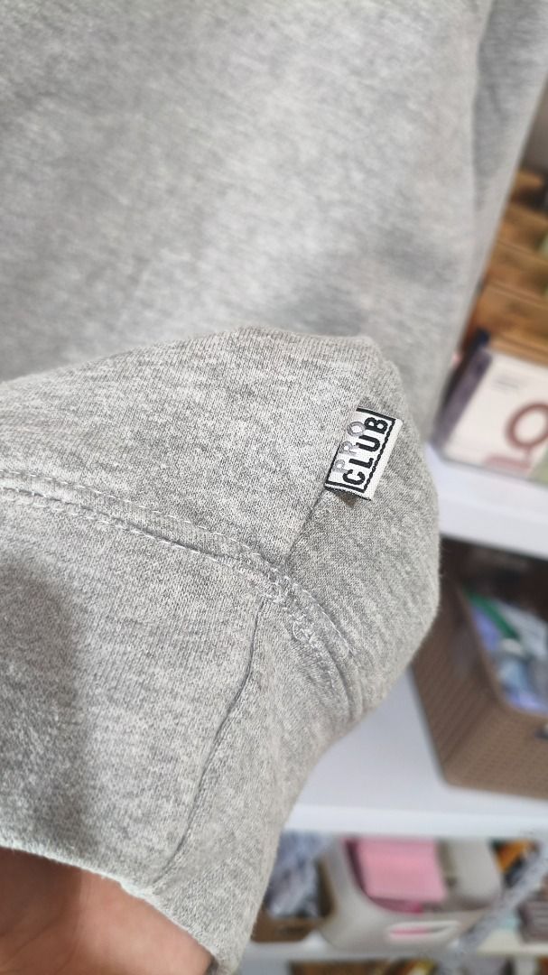 Proclub Crewnceck Pullover (Category: Coats, Jackets and Outerwear) located in Caloocan City. Submitted by lorkan04 (Listing ID 1470483203, Image 3). Description: Authentic No Major Flaws Excellent Condition Need Wash Only Large On tag.